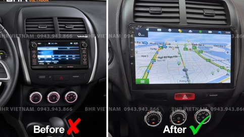 Màn hình DVD Android xe Mitsubishi Outlander Sport 2013 - 2016 | Vitech 